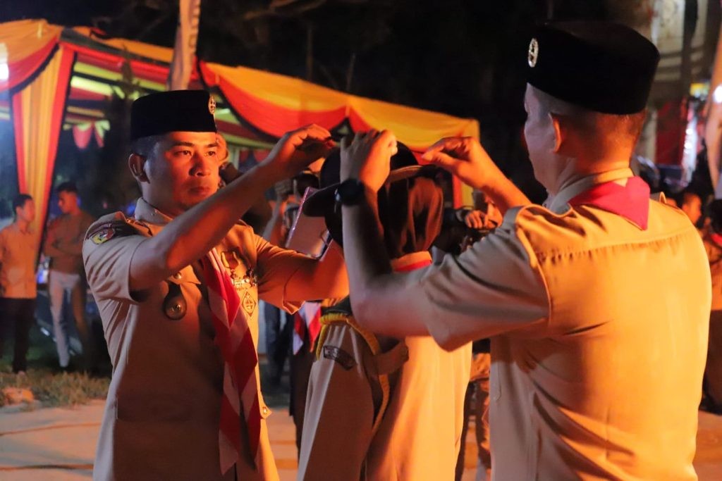 Wawako Ramadhani Tutup Secara Resmi Giat Prestasi Daerah Pramuka Penegak 2022