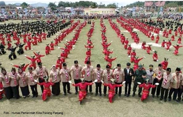 Pembukaan Kemah Budaya Nasional X Tahun 2019 Berlangsung Meriah