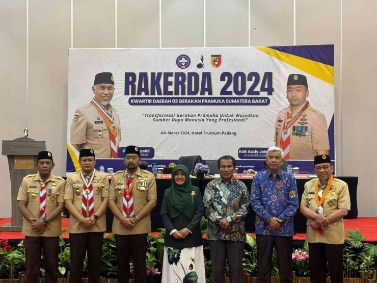 Rakerda: 3 Perguruan Tinggi UIN IB, Unand, dan UNP Padang Tandatangani MoU dengan Gerakan Pramuka Su